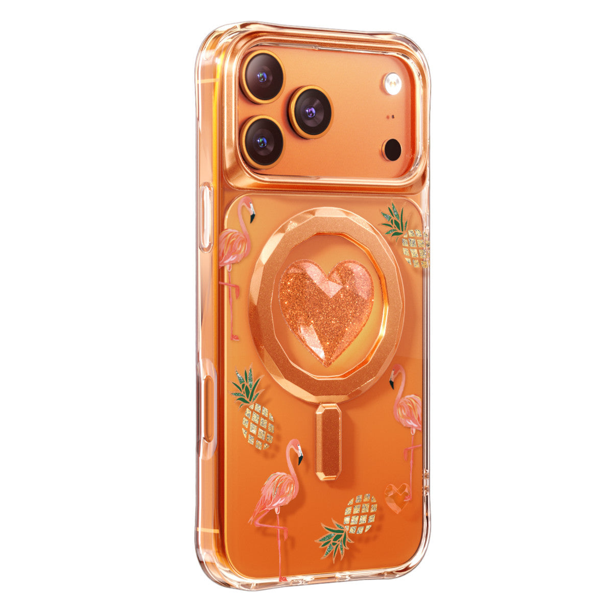 Keephone Apple iPhone 17 Pro Peachy Magsafe Kapak