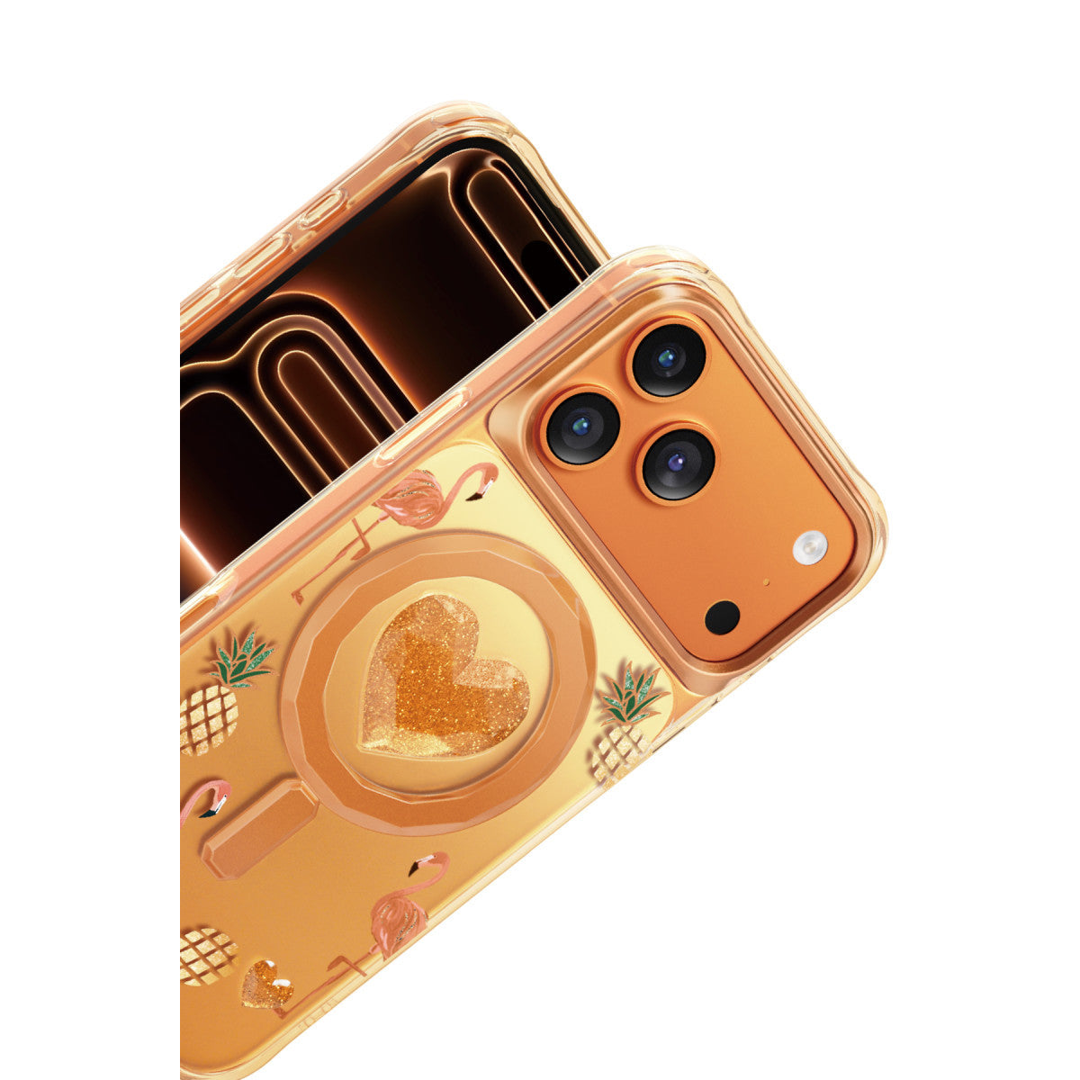 Keephone Apple iPhone 17 Pro Peachy Magsafe Kapak