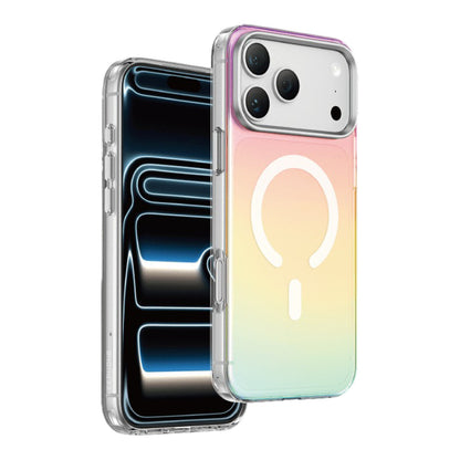 Keephone Apple iPhone 17 Pro Rainbow Magsafe Kapak