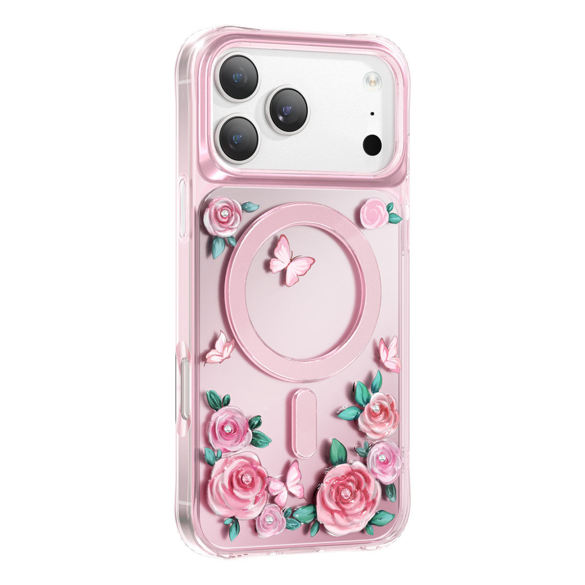 Keephone Apple iPhone 17 Pro Roseland Magsafe Kapak