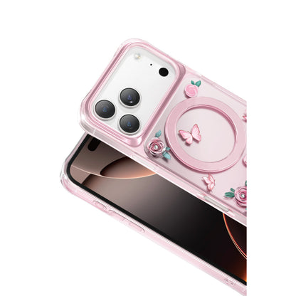 Keephone Apple iPhone 17 Pro Roseland Magsafe Kapak