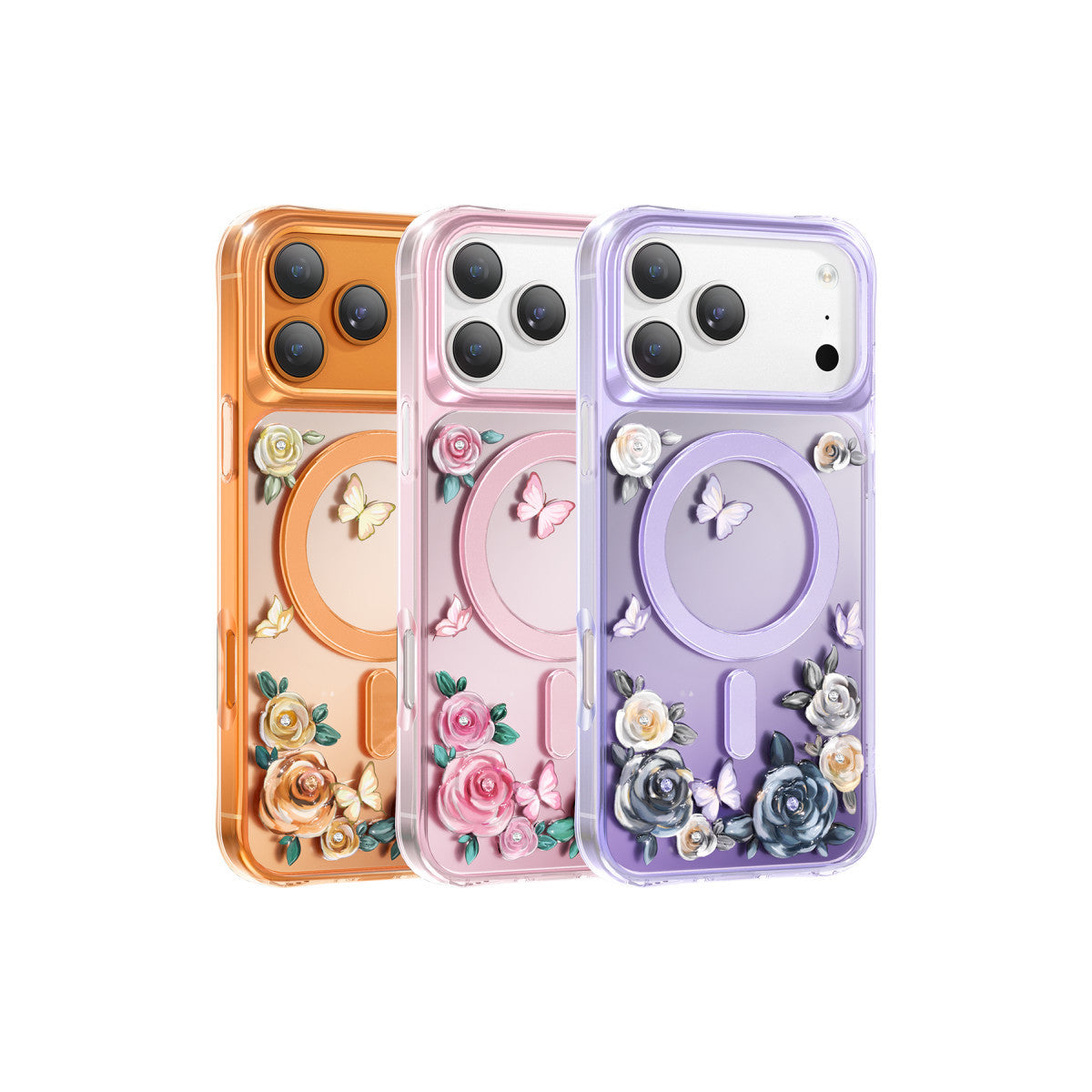 Keephone Apple iPhone 17 Pro Roseland Magsafe Kapak