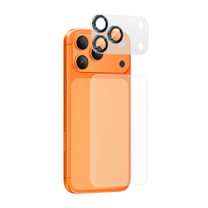 Keephone Apple iPhone 17 Pro Sapphire Vita Arka Film Ve Kamera Lens Koruyucu