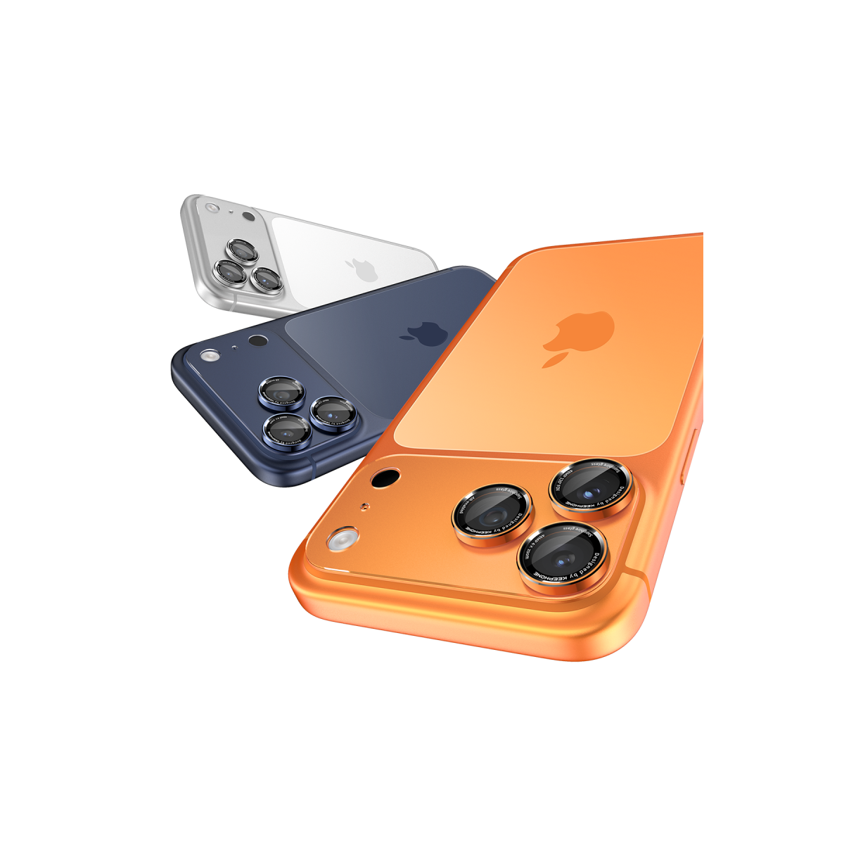 Keephone Apple iPhone 17 Pro Sapphire Vita Arka Film Ve Kamera Lens Koruyucu