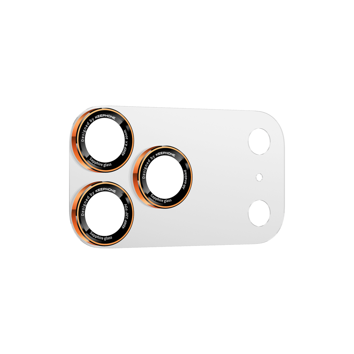 Keephone Apple iPhone 17 Pro Sapphire Vita Arka Film Ve Kamera Lens Koruyucu