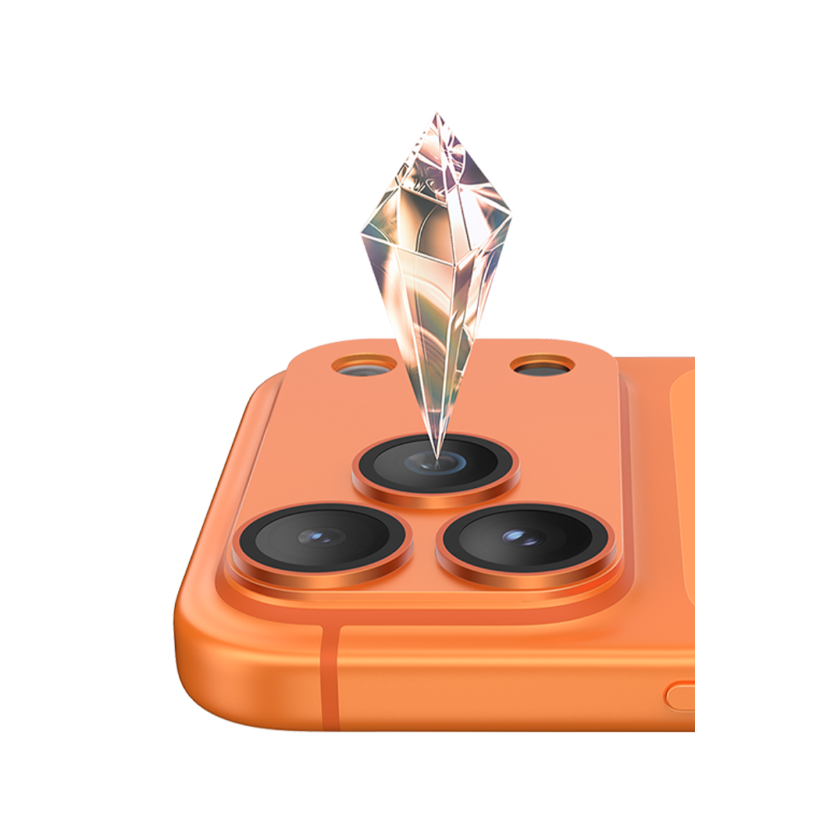 Keephone Apple iPhone 17 Pro Wellens Kamera Lens Koruyucu