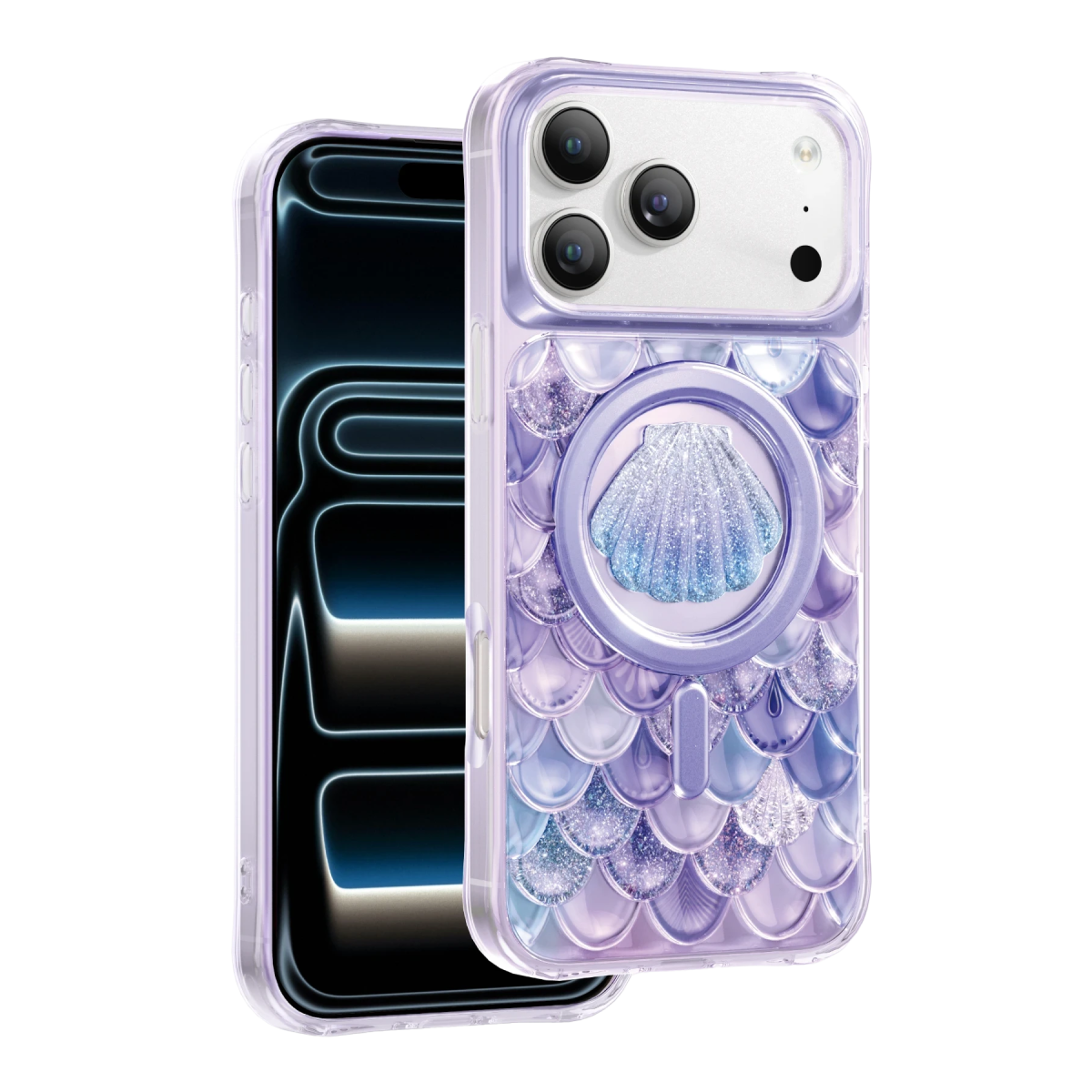Keephone Apple iPhone 18 Pro Iceland Simli Magsafe Kapak