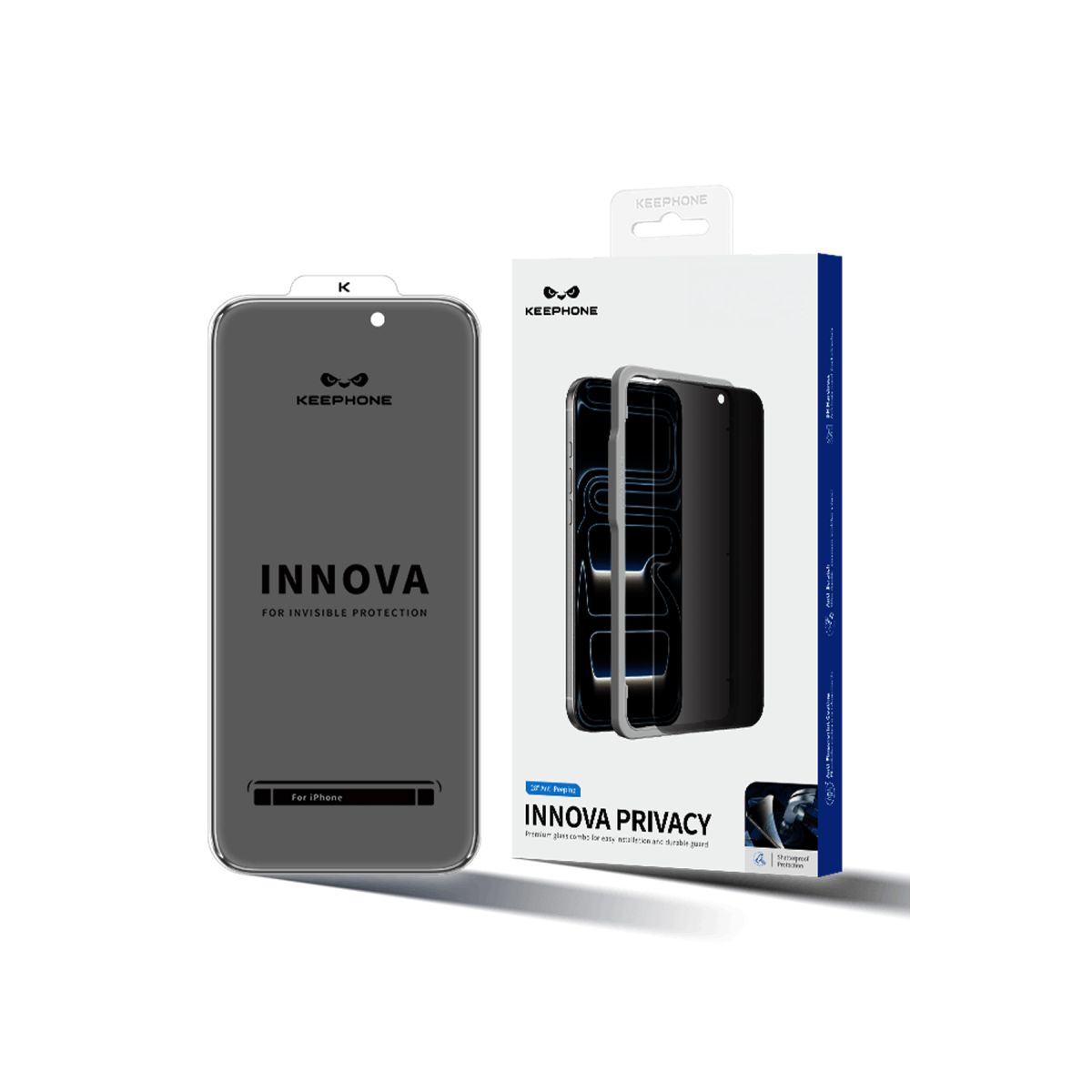 Keephone Apple iPhone 18 Pro Innova Hayalet Cam Ekran Koruyucu