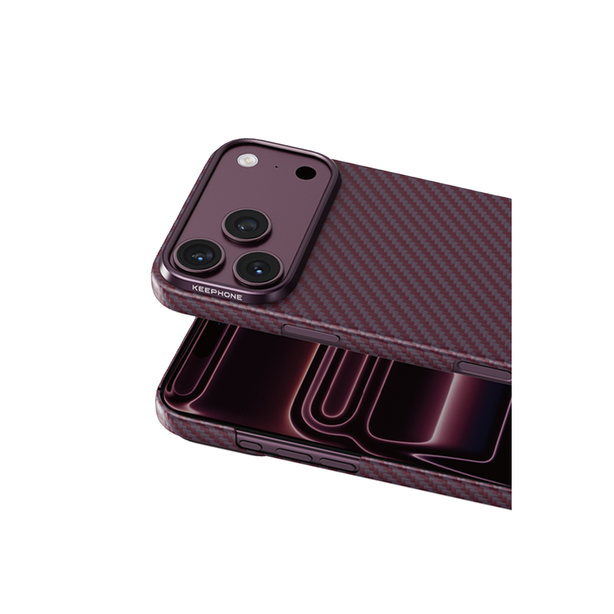 Keephone Apple iPhone 18 Pro Kevlar Diago Magsafe Kılıf