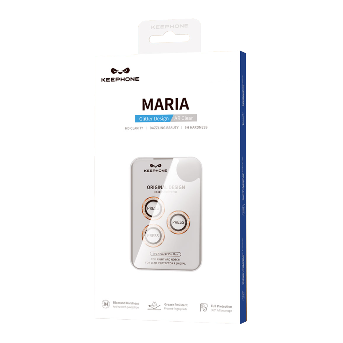 Keephone Apple iPhone 18 Pro Max Maria Simli Kamera Lens Koruyucu