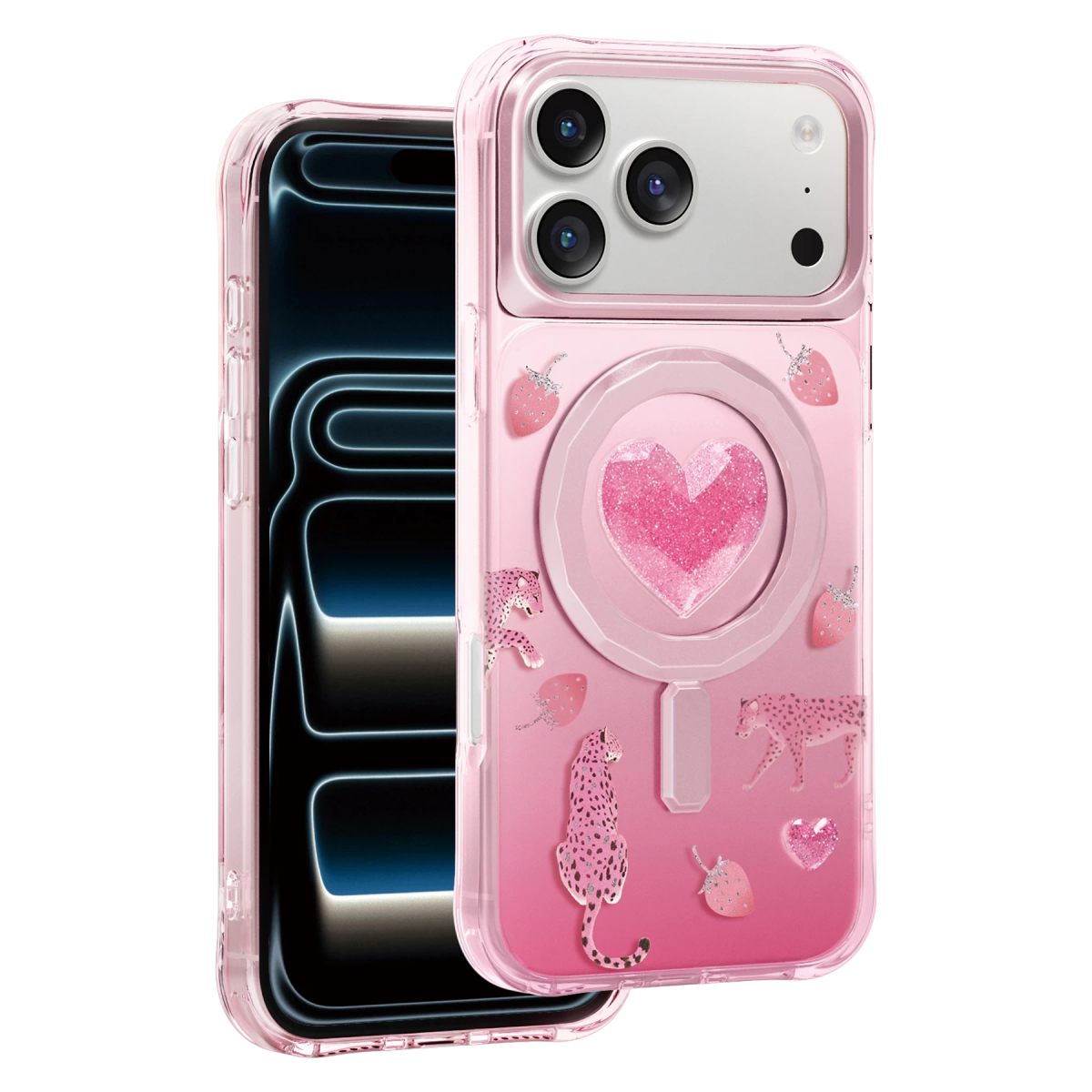 Keephone Apple iPhone 18 Pro Max Peachy Magsafe Kapak