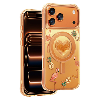 Keephone Apple iPhone 18 Pro Max Peachy Magsafe Kapak