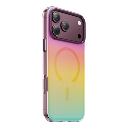 Keephone Apple iPhone 18 Pro Max Rainbow Magsafe Kapak