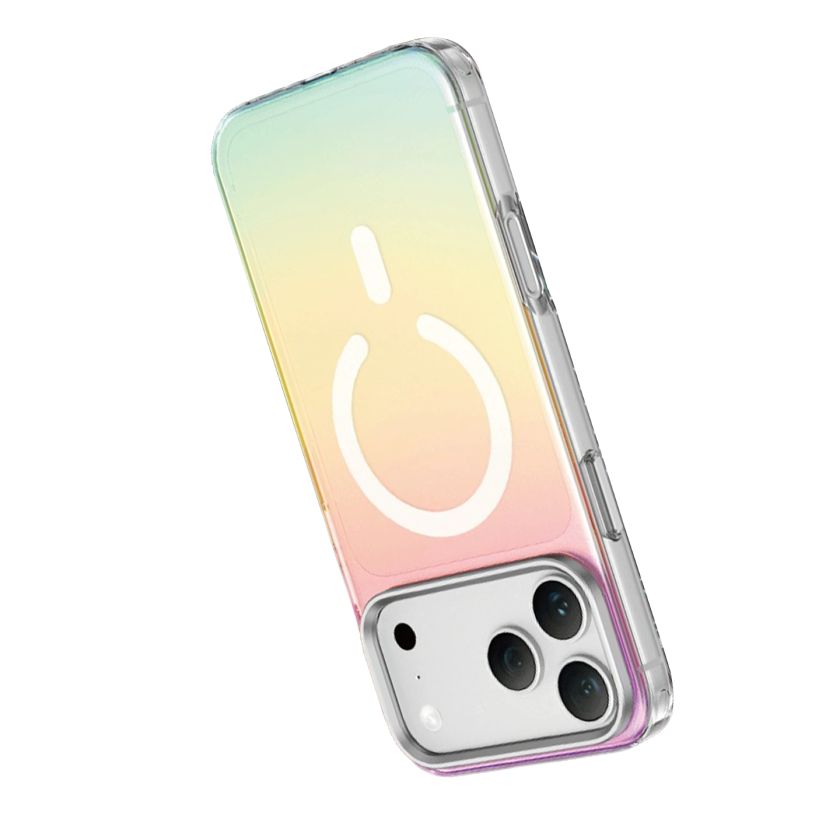 Keephone Apple iPhone 18 Pro Max Rainbow Magsafe Kapak