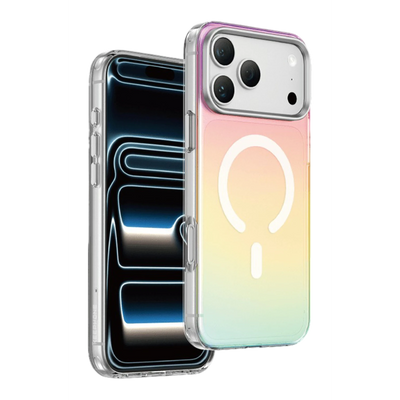 Keephone Apple iPhone 18 Pro Max Rainbow Magsafe Kapak