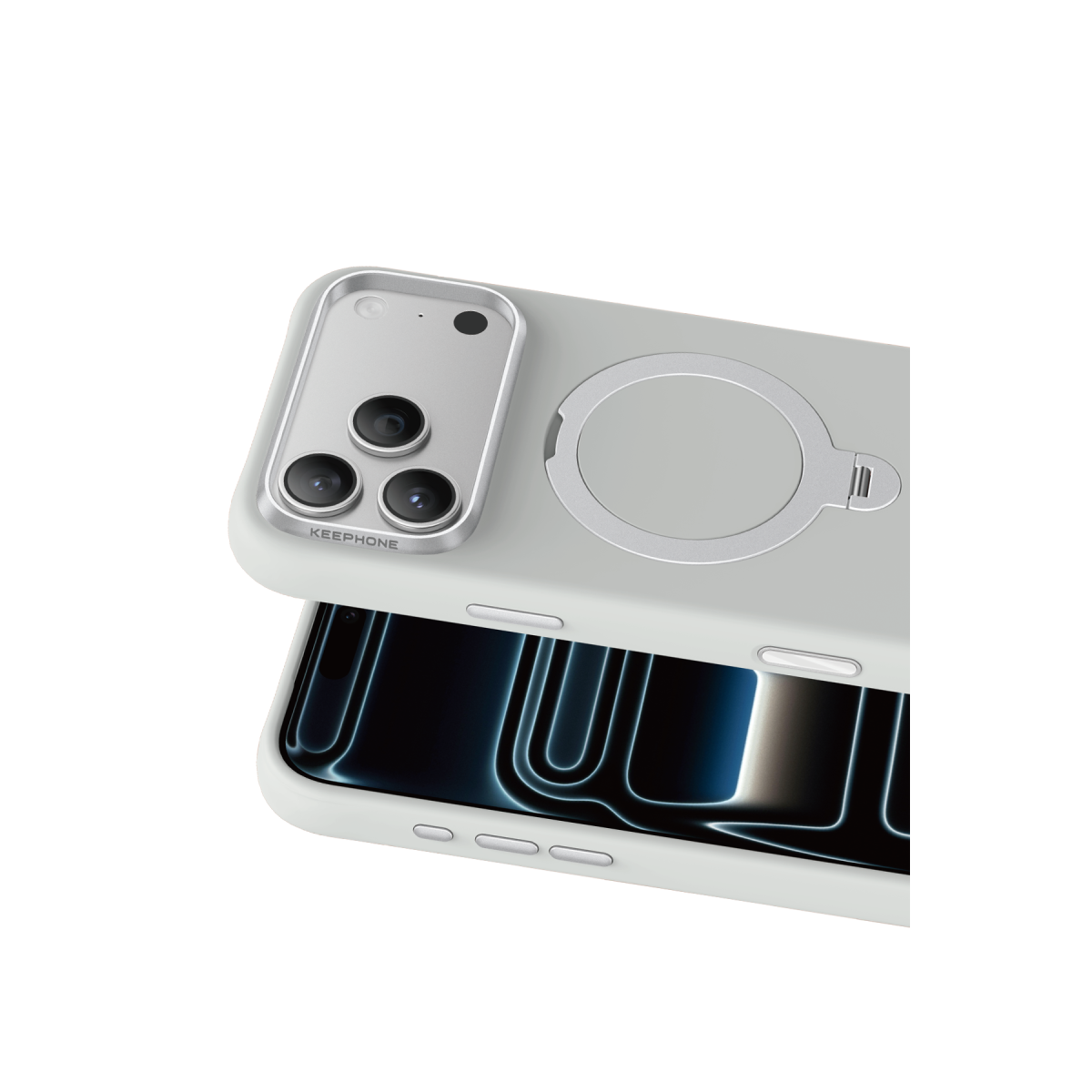 Keephone Apple iPhone 18 Pro Max Rovana Standlı Magsafe Kapak