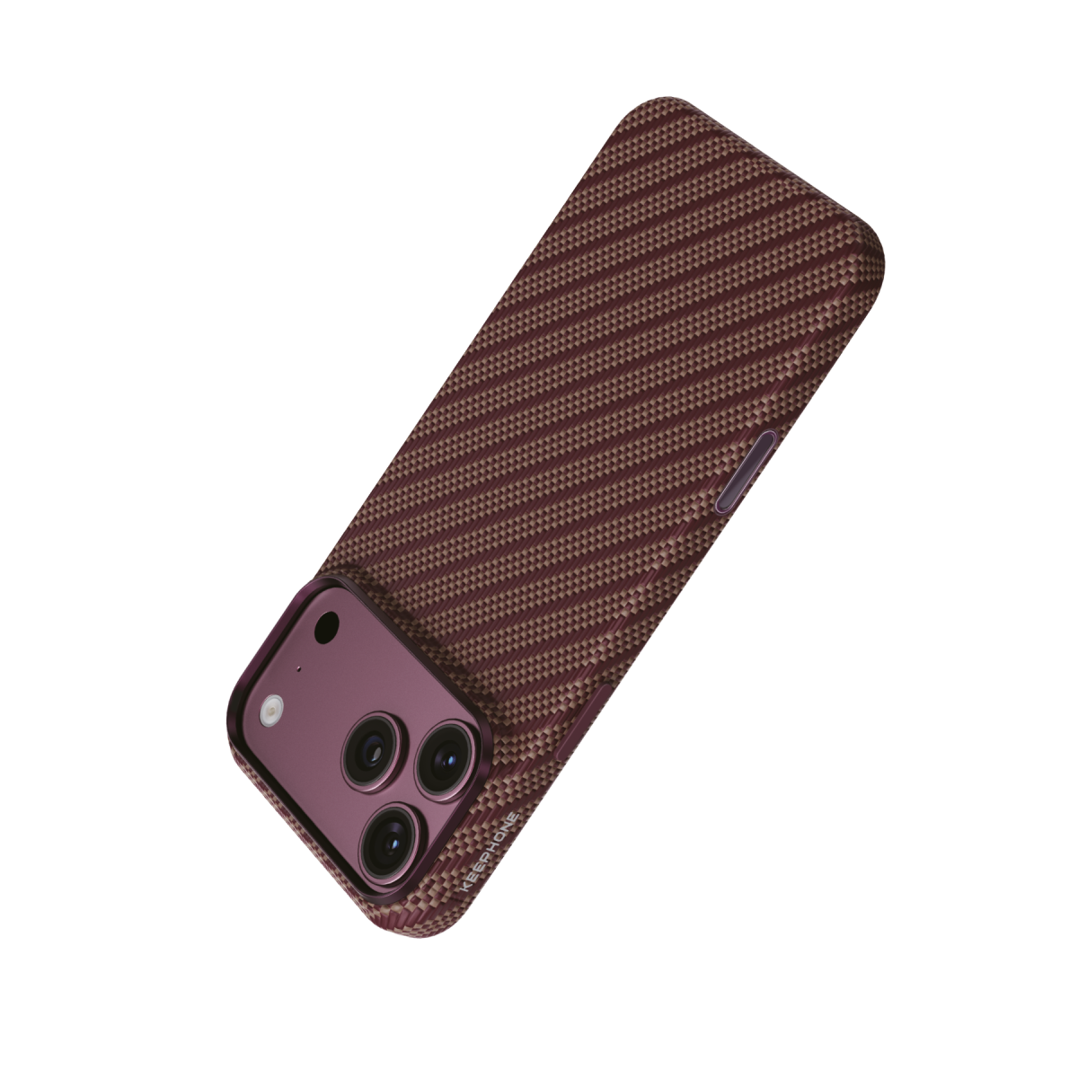 Keephone Apple iPhone 18 Pro Max Titan Aramid Fiber Magsafe Kapak