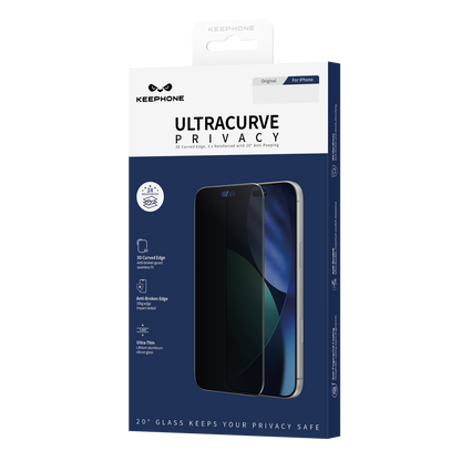 Keephone Apple iPhone 18 Pro Max UltraCurve Extreme Hayalet Cam Ekran Koruyucu