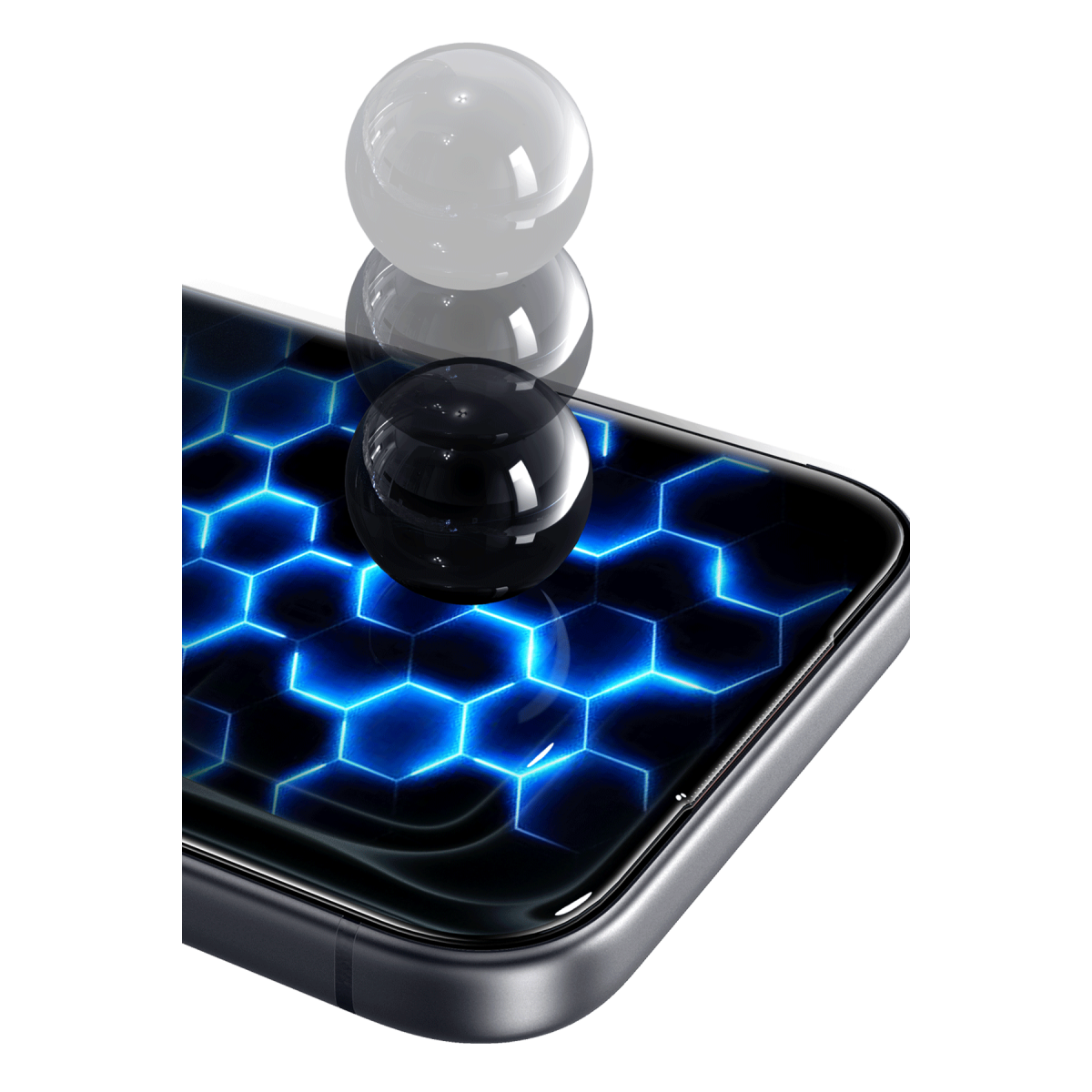Keephone Apple iPhone 18 Pro Max UltraCurve Extreme Hayalet Cam Ekran Koruyucu