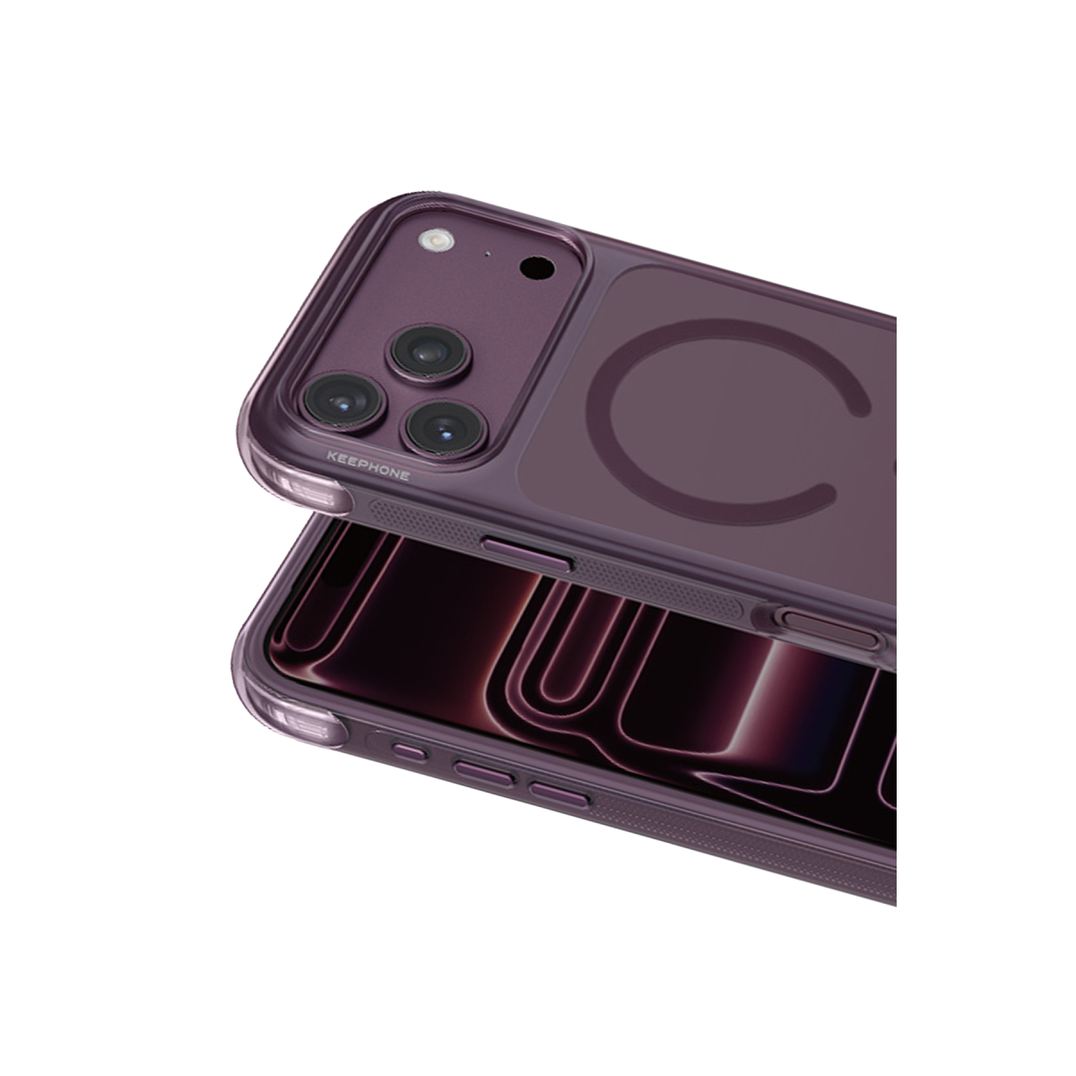 Keephone Apple iPhone 18 Pro Monica Airbag Magsafe Kapak
