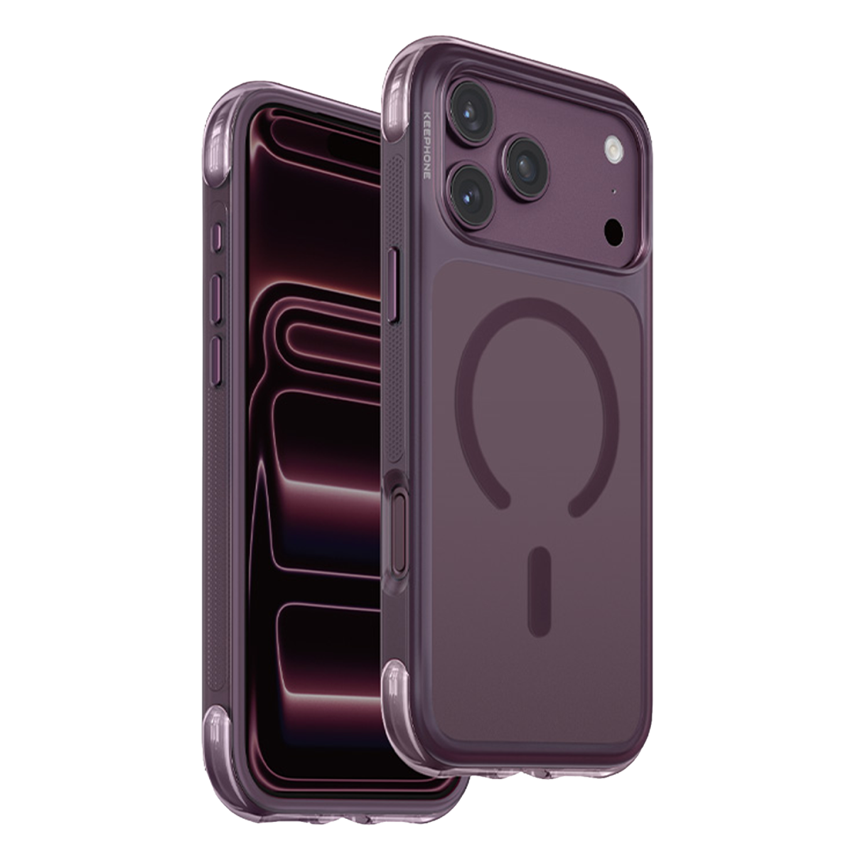 Keephone Apple iPhone 18 Pro Monica Airbag Magsafe Kapak