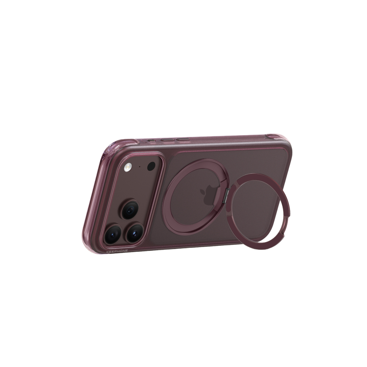 Keephone Apple iPhone 18 Pro Monica Airbag Pro Stantlı Magsafe Kapak