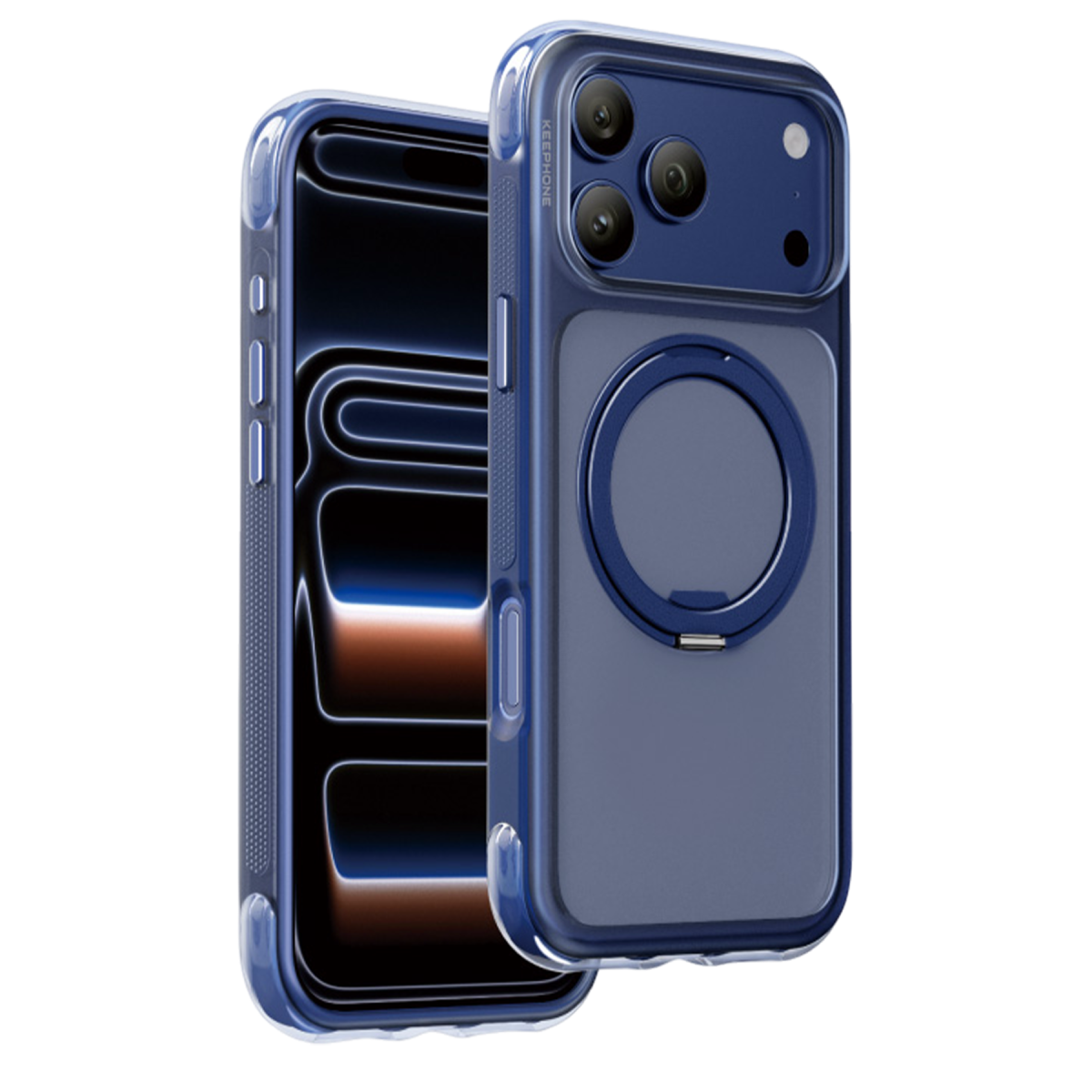 Keephone Apple iPhone 18 Pro Monica Airbag Pro Stantlı Magsafe Kapak
