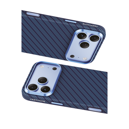 Keephone Apple iPhone 18 Pro Mono Aramid Fiber Magsafe Kapak