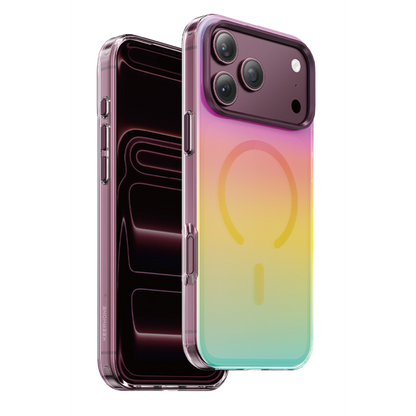 Keephone Apple iPhone 18 Pro Rainbow Magsafe Kapak