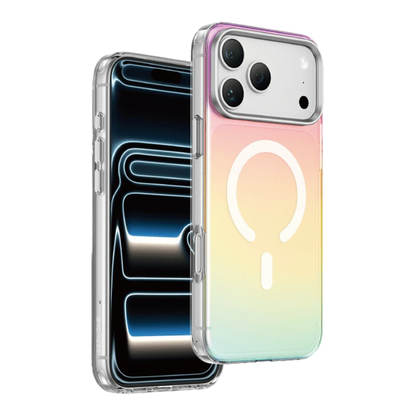 Keephone Apple iPhone 18 Pro Rainbow Magsafe Kapak