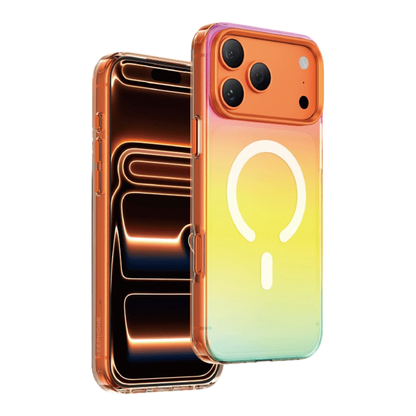 Keephone Apple iPhone 18 Pro Rainbow Magsafe Kapak
