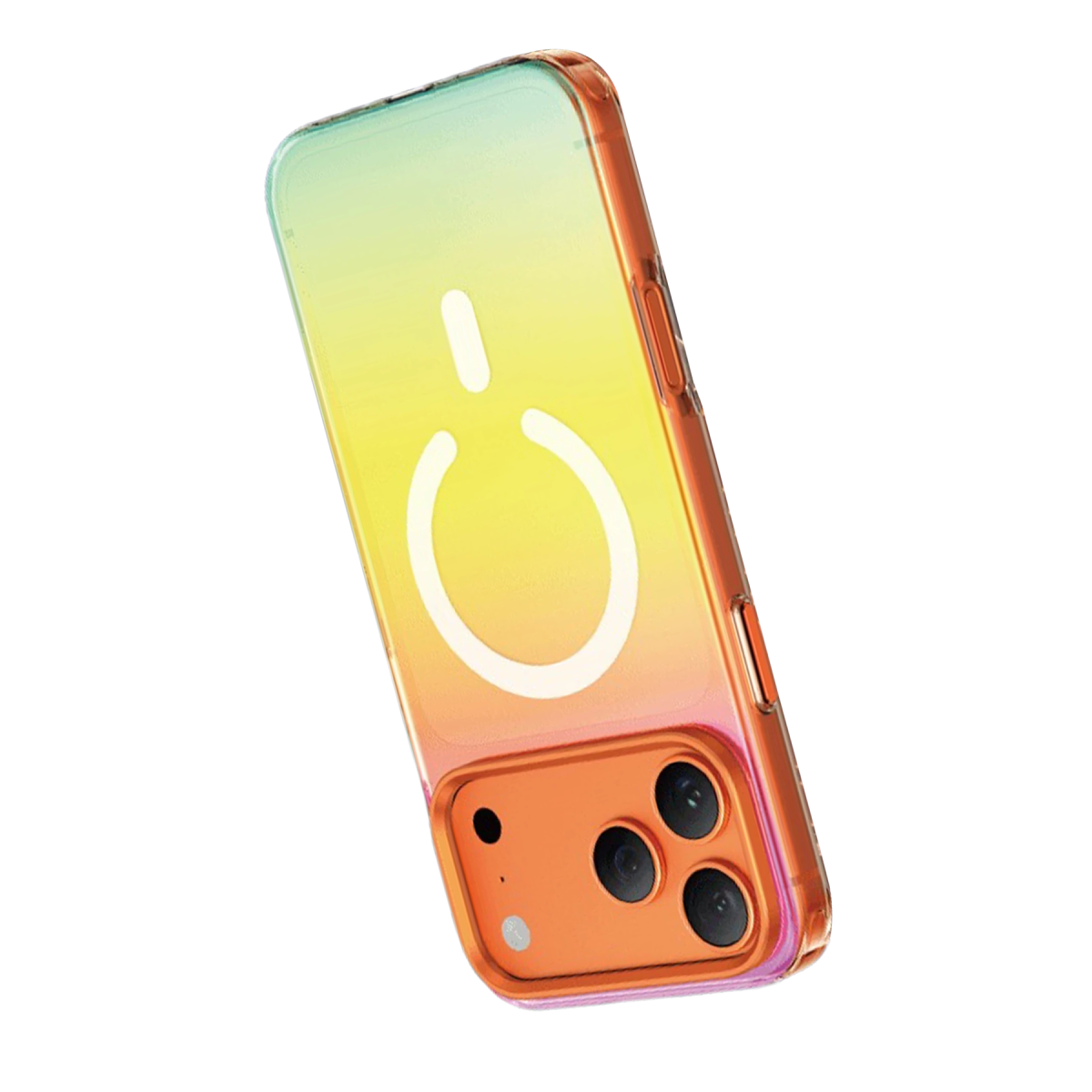 Keephone Apple iPhone 18 Pro Rainbow Magsafe Kapak