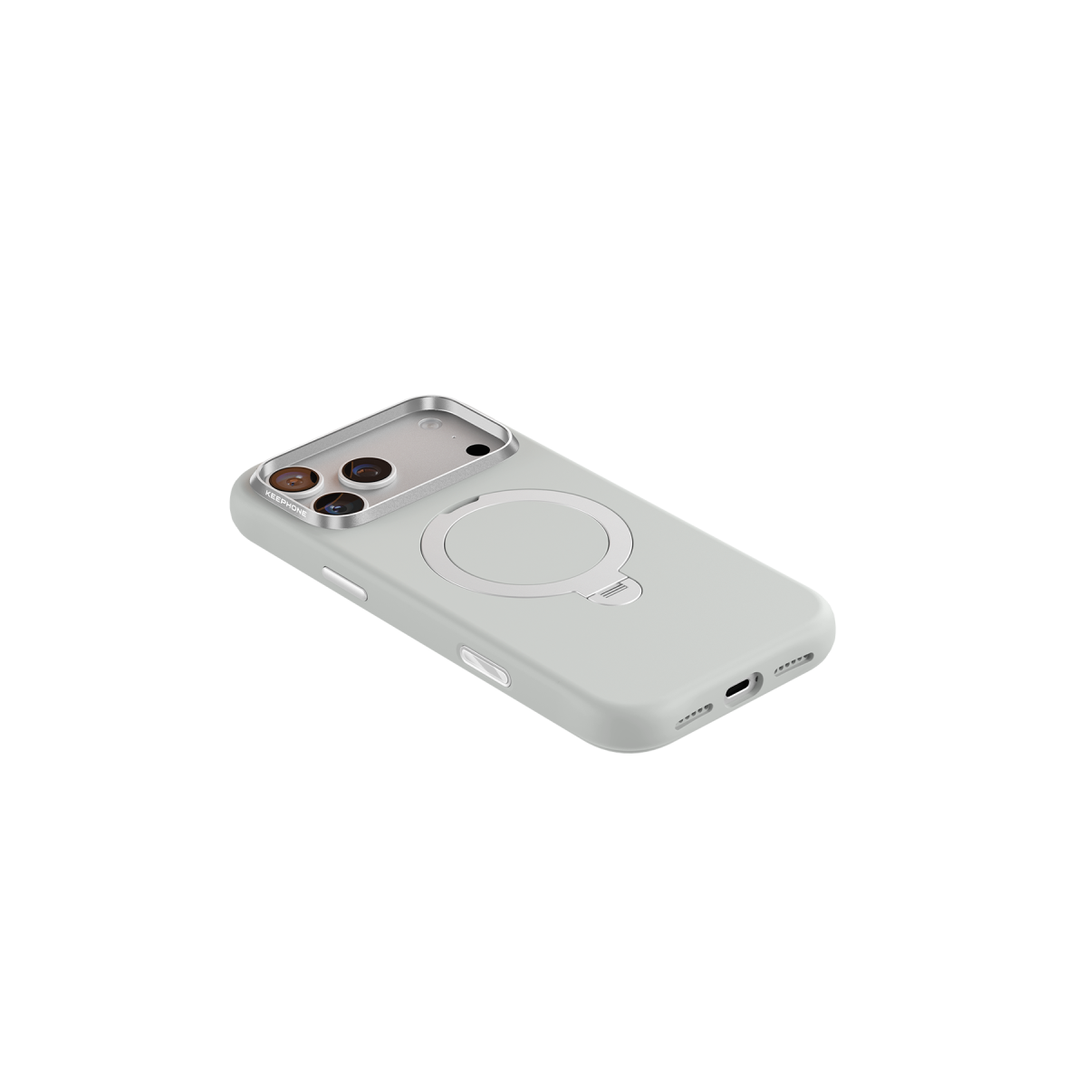Keephone Apple iPhone 18 Pro Rovana Standlı Magsafe Kapak
