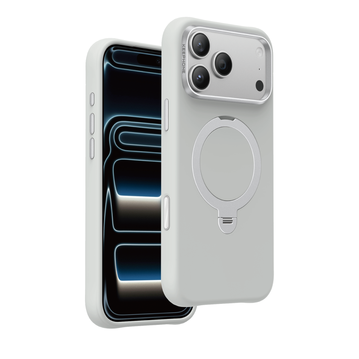 Keephone Apple iPhone 18 Pro Rovana Standlı Magsafe Kapak