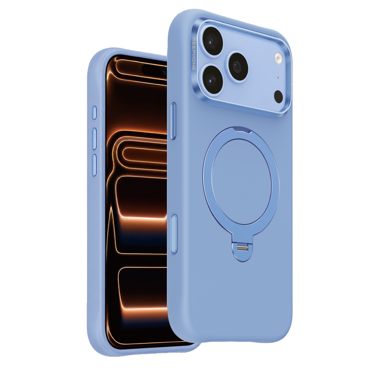 Keephone Apple iPhone 18 Pro Rovana Standlı Magsafe Kapak