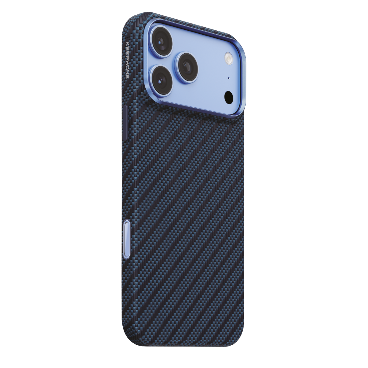 Keephone Apple iPhone 18 Pro Titan Aramid Fiber Magsafe Kapak