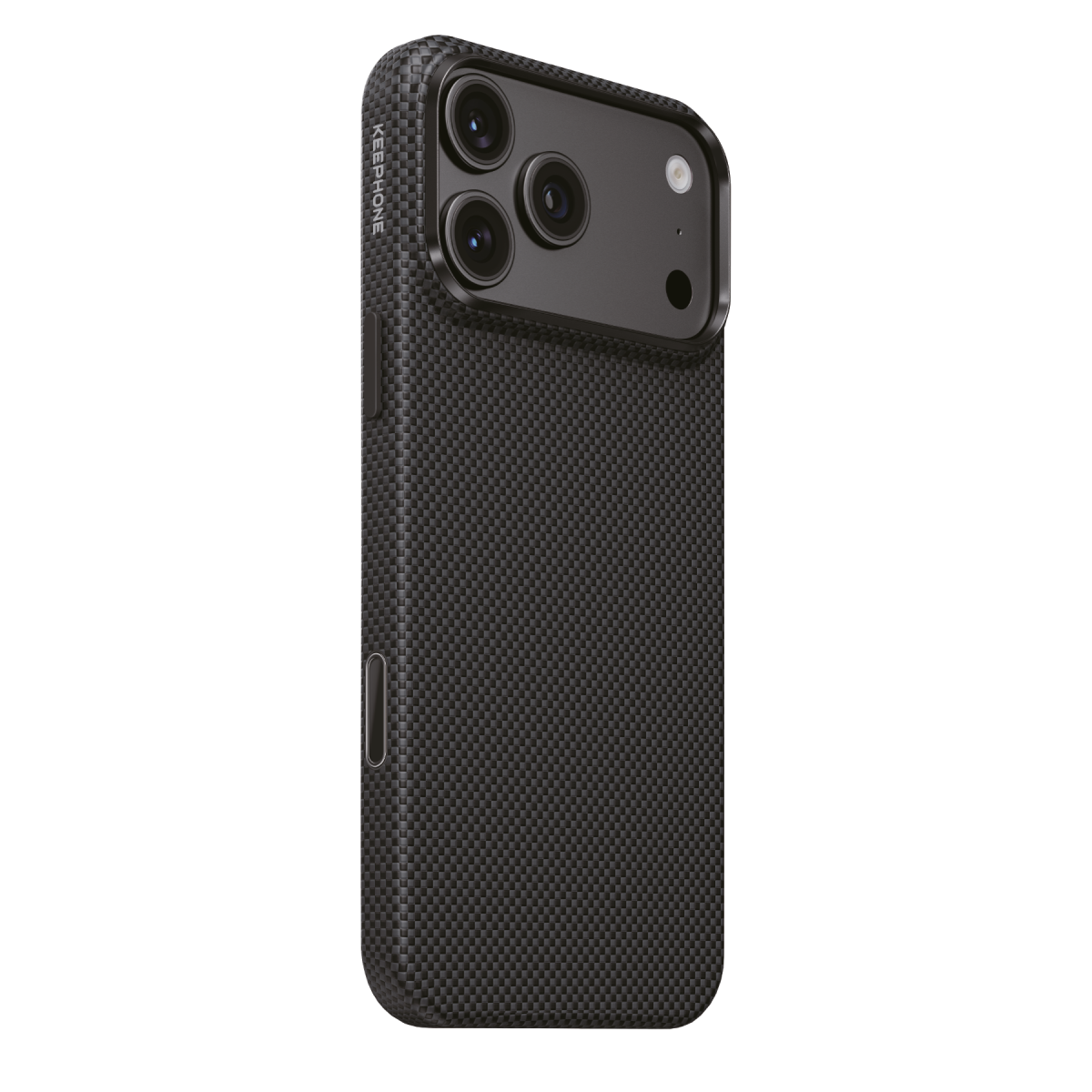 Keephone Apple iPhone 18 Pro Titan Aramid Fiber Magsafe Kapak