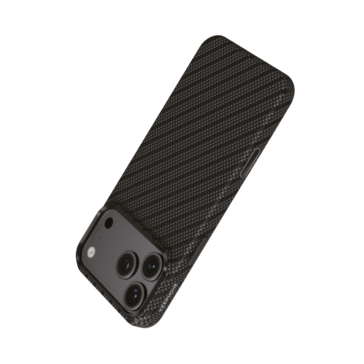 Keephone Apple iPhone 18 Pro Titan Aramid Fiber Magsafe Kapak