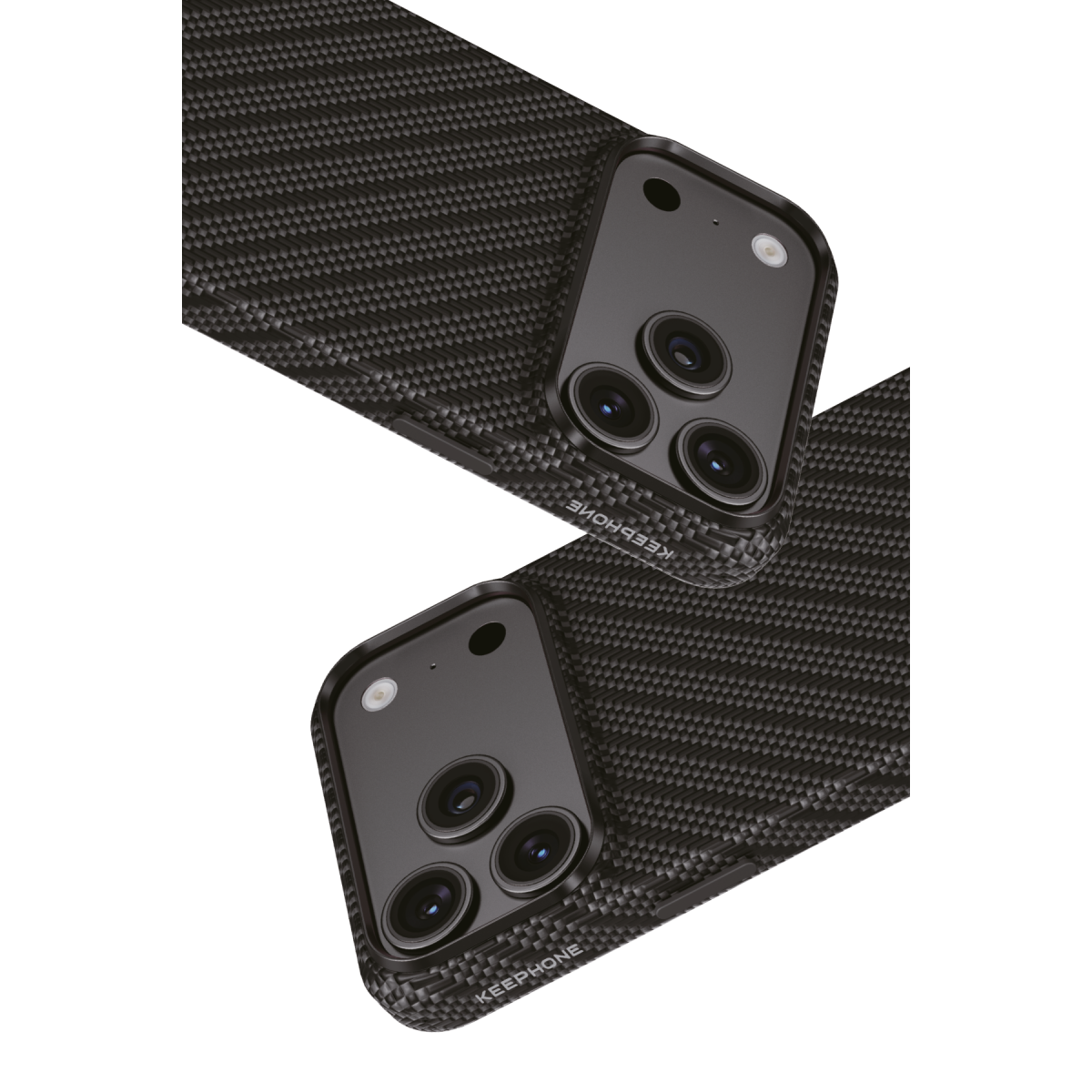 Keephone Apple iPhone 18 Pro Titan Aramid Fiber Magsafe Kapak