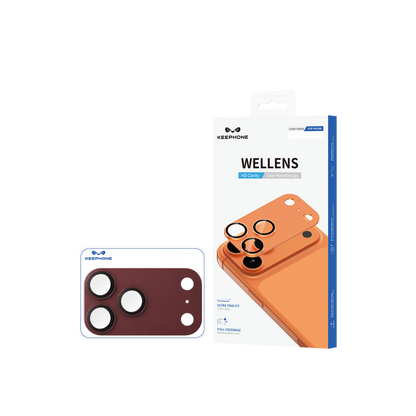 Keephone Apple iPhone 18 Pro Wellens Kamera Lens Koruyucu
