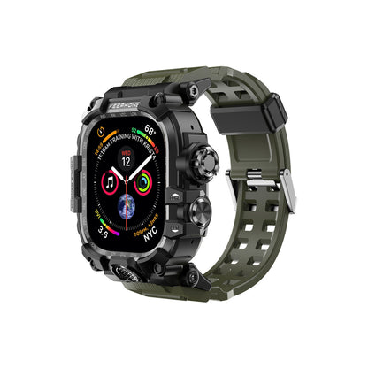 Keephone Apple Watch 46mm Bassion Kasalı Kordon