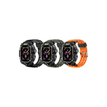 Keephone Apple Watch 46mm Bassion Kasalı Kordon