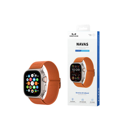 Keephone Apple Watch Ultra 2 49mm Navas Kumaş Kordon