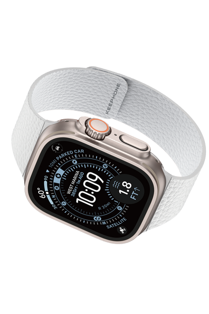Keephone Apple Watch Ultra 49mm Lycucci Kordon - Beyaz