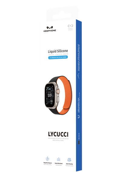Keephone Apple Watch Ultra 49mm Lycucci Kordon - Lacivert