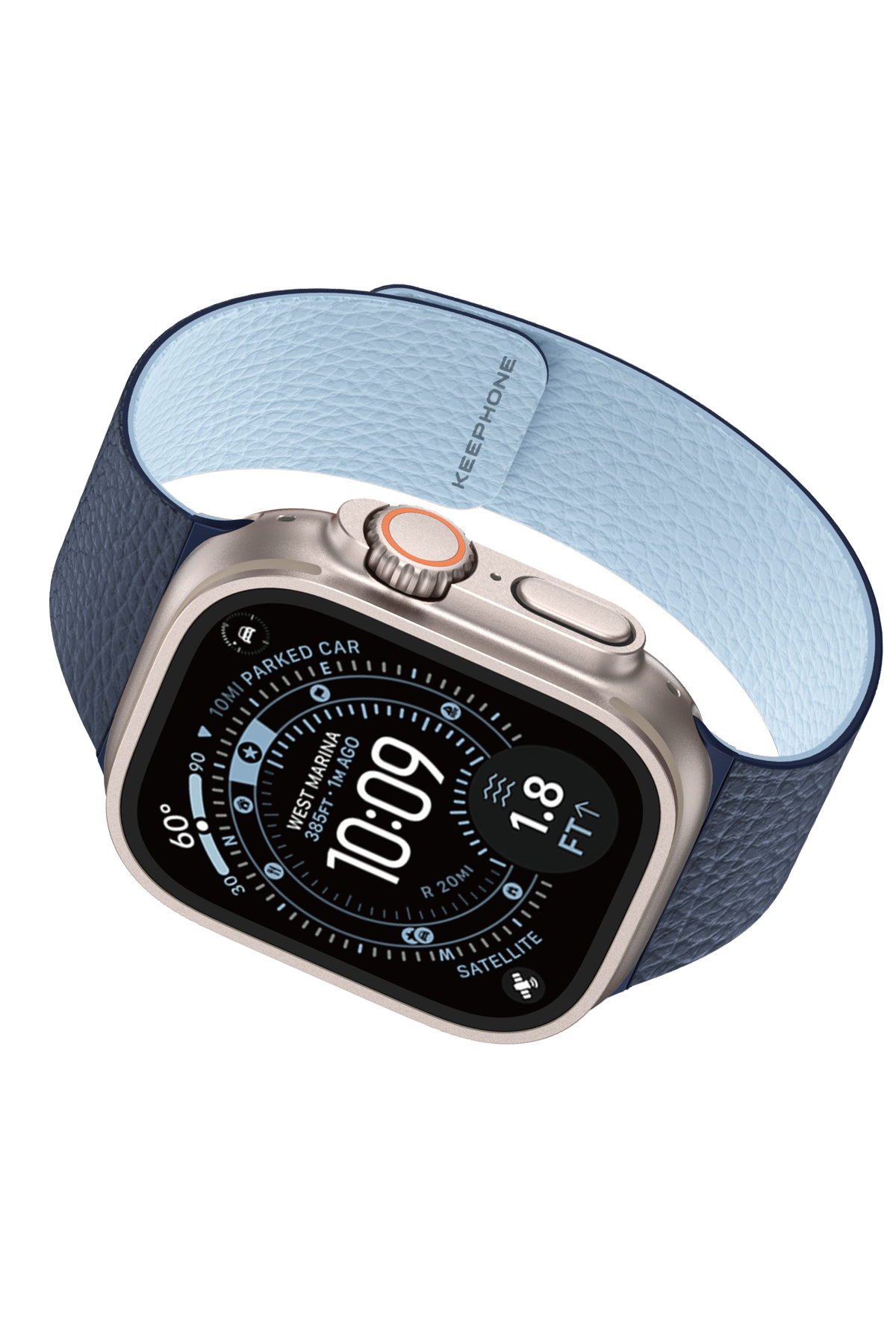 Keephone Apple Watch Ultra 49mm Lycucci Kordon - Lacivert
