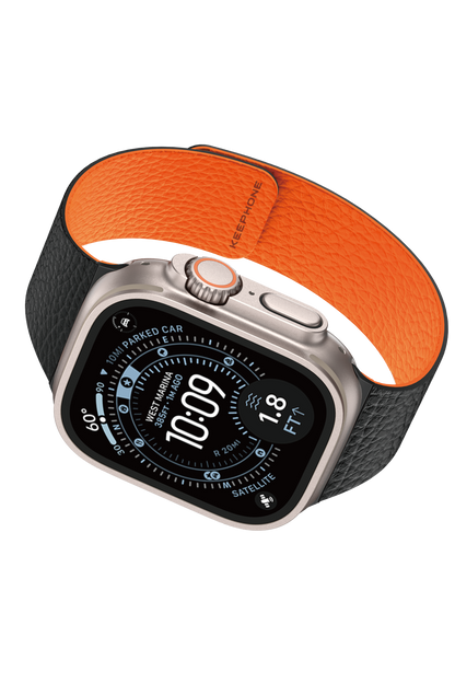 Keephone Apple Watch Ultra 49mm Lycucci Kordon - Siyah