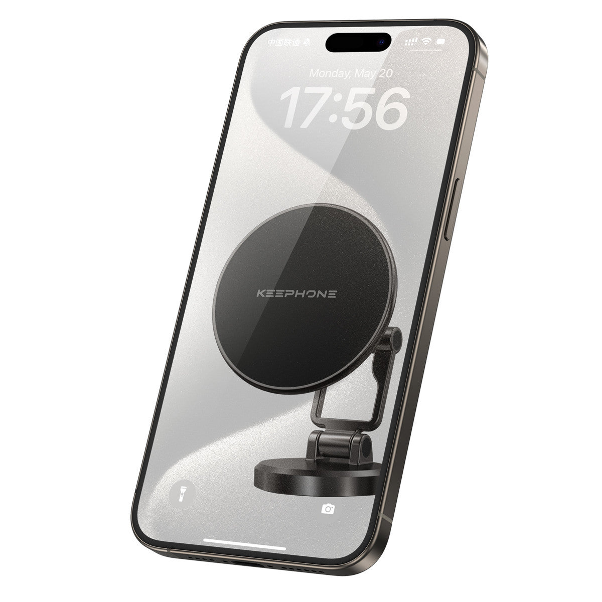Keephone MagHold CR106 Yapışkanlı 360 Derece Ayarlanabilir Manyetik Magsafe Telefon Tutucu