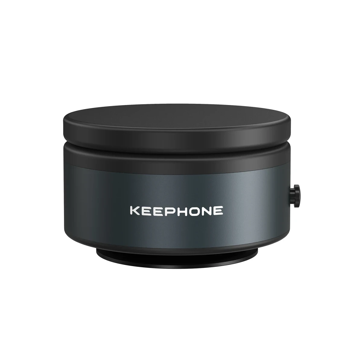 Keephone CR107 Vantuzlu 360 Derece Ayarlanabilir Kablosuz Şarj Destekli Manyetik Magsafe Telefon Tutucu - Siyah