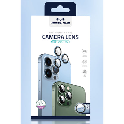 Keephone Apple iPhone 14 Capital Alüminyum AR Kamera Lens Koruyucu